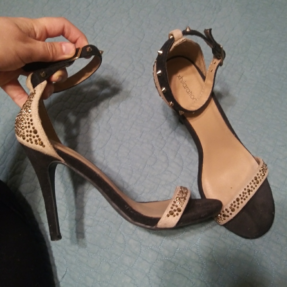 Strappy heels